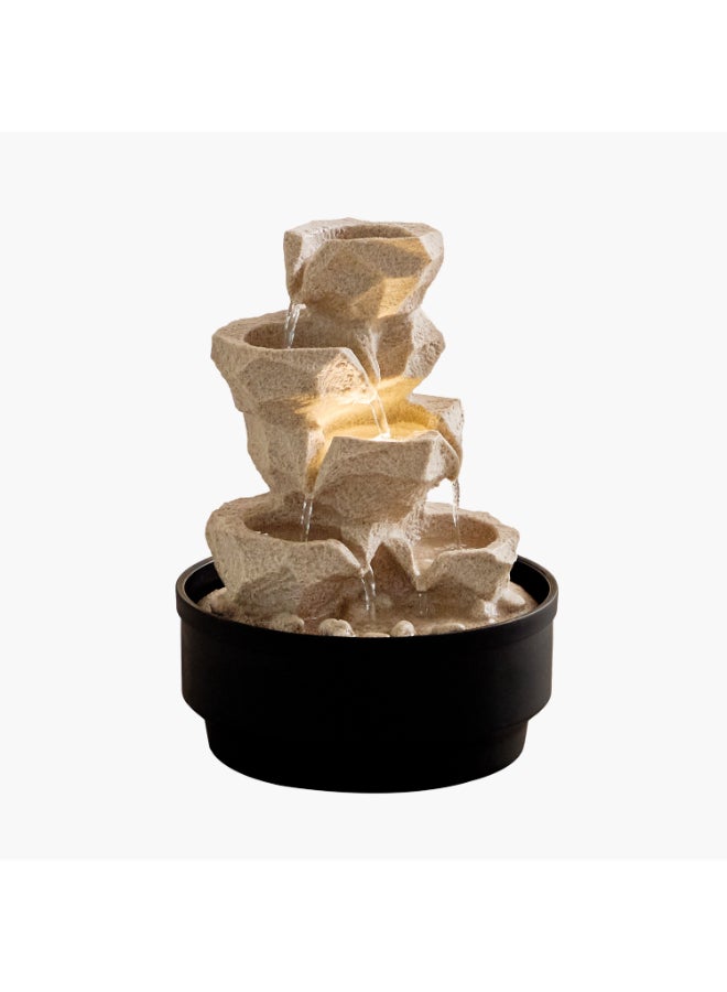 Home Box Nature Fountain with LED Light for Home Decor - Image 5